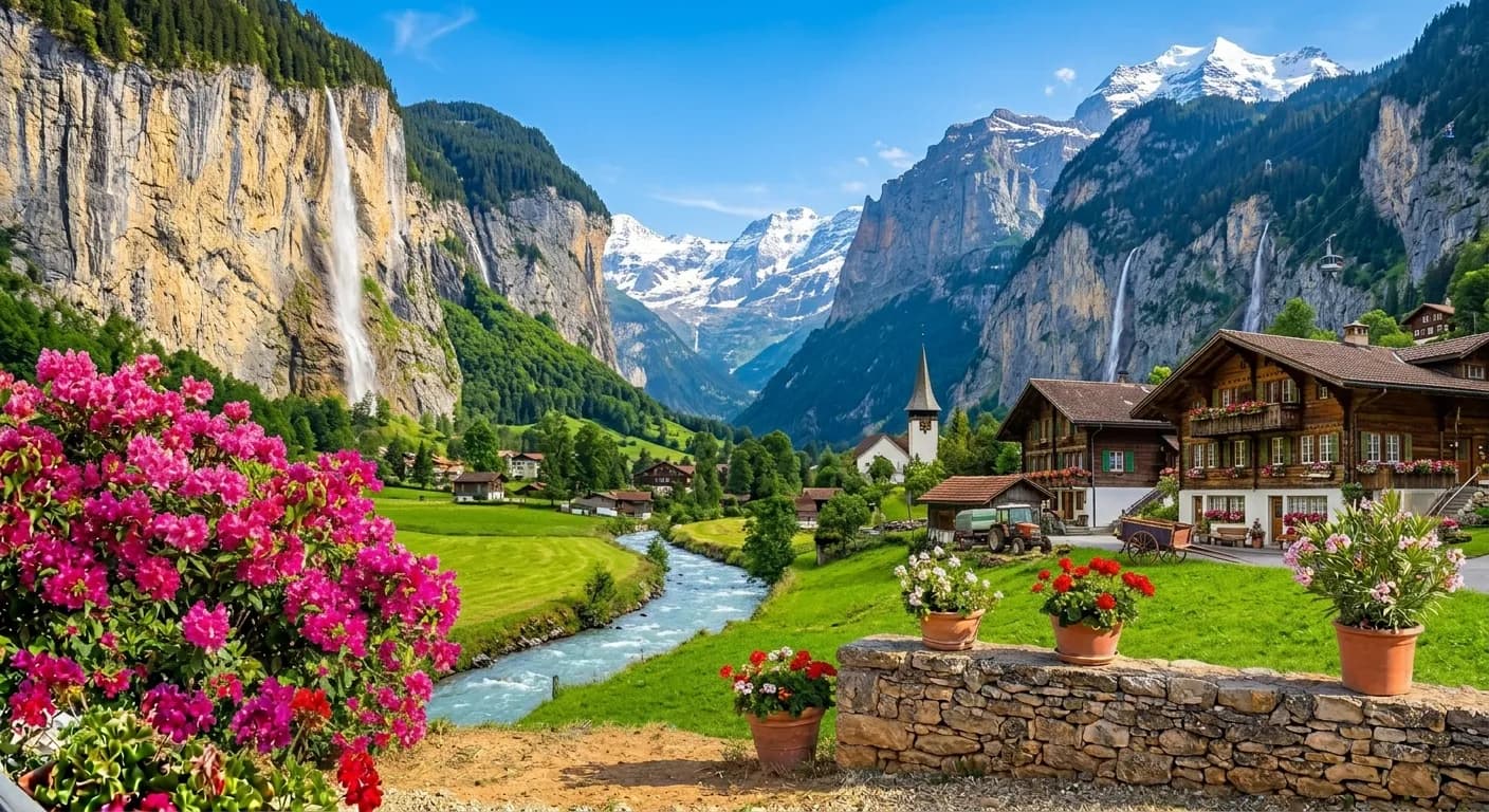 Lauterbrunnen Valley, Switzerland