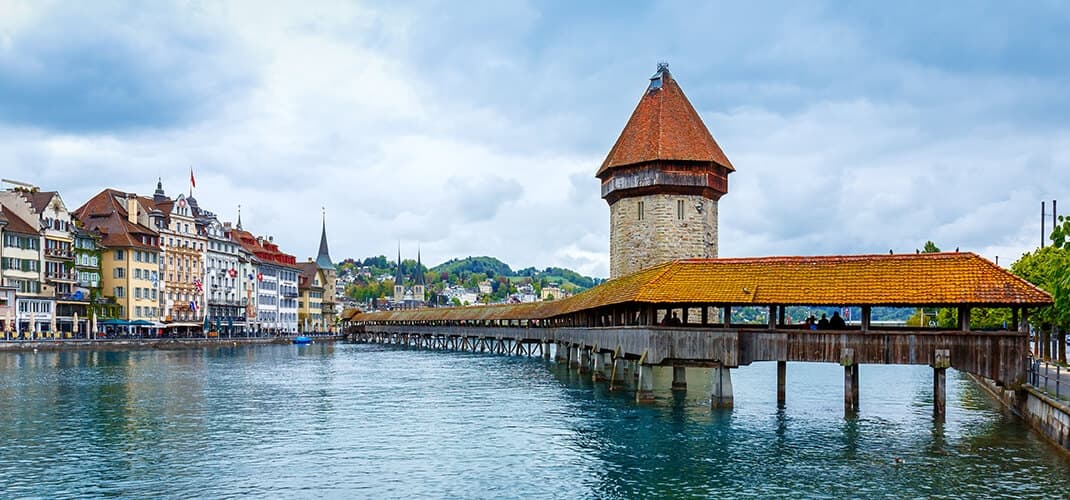 Kapellbrücke, Lucerne, Switzerland