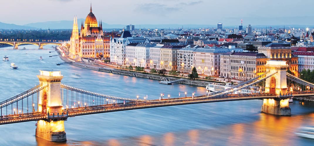 Views over Budapest by Night