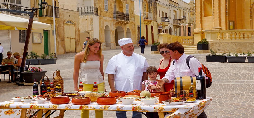 Food Display, Malta