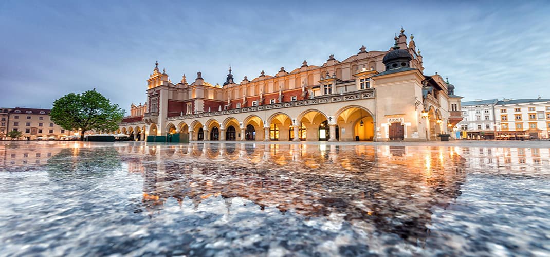 The Cloth Hall Square, Kraków