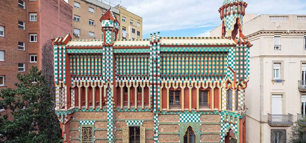 Casa Vicens, Gaudi, Barcelona, Spain