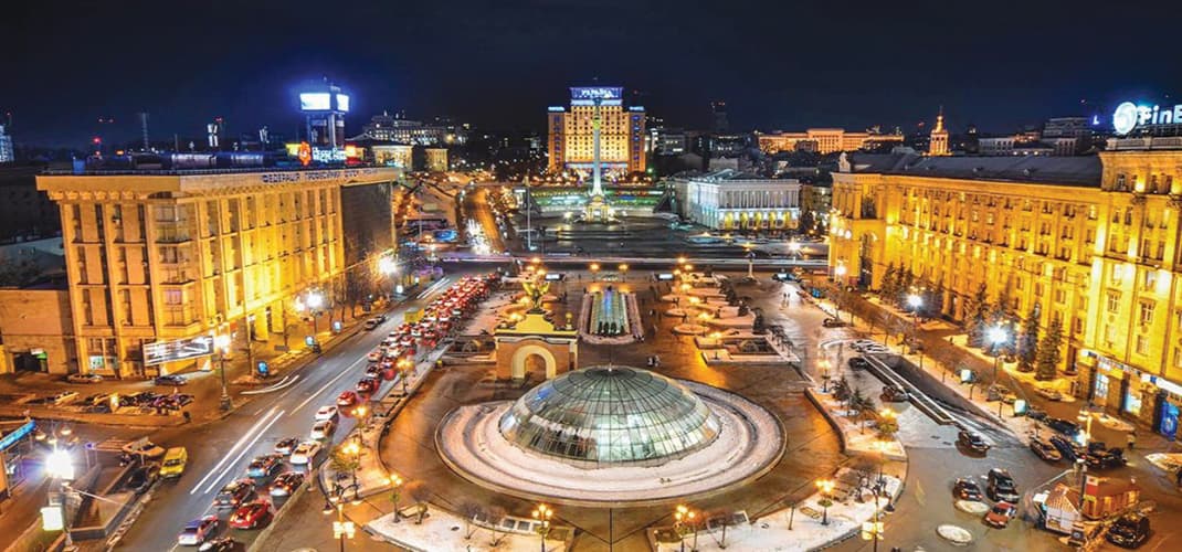 Kyiv by Night, Ukraine