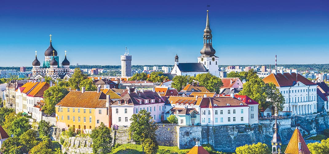 View over Tallinn, Estonia
