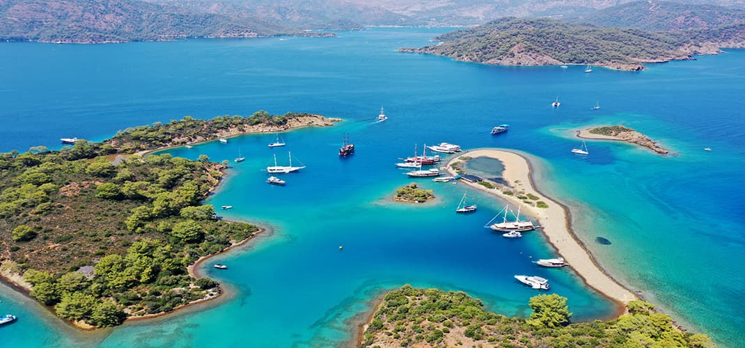 Göcek Bay, Yassica Island, Türkiye
