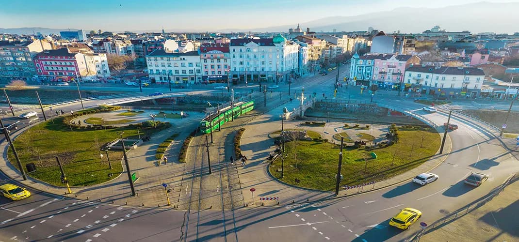 The Lions Bridge, Sofia, Bulgaria