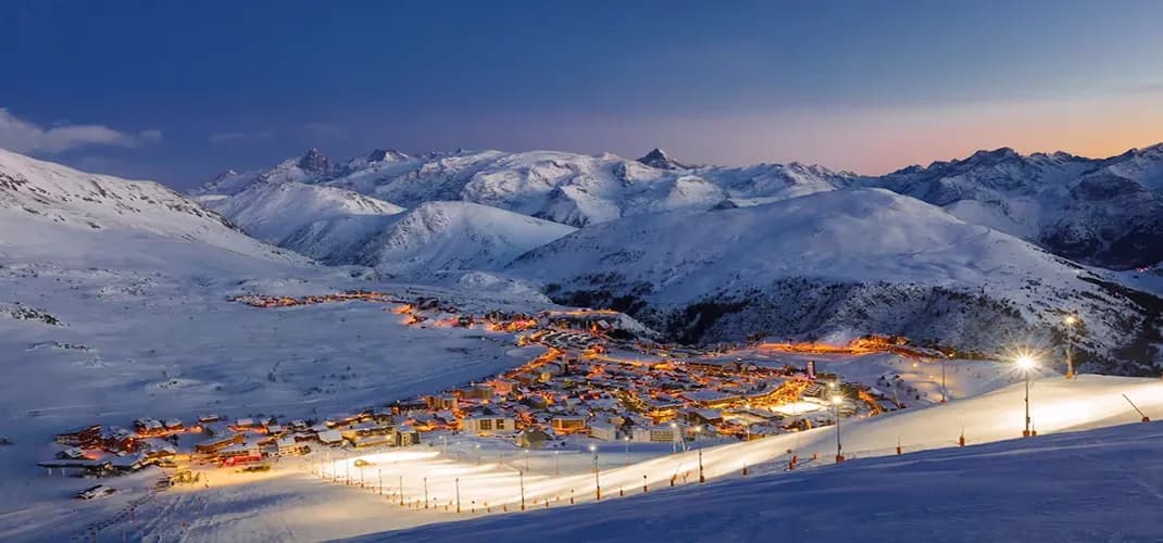 Alpe dHuez by Night, France