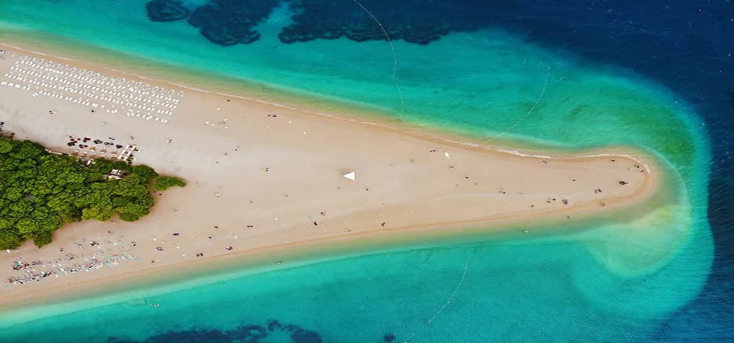 Bol, Golden Horn Beach, Croatia