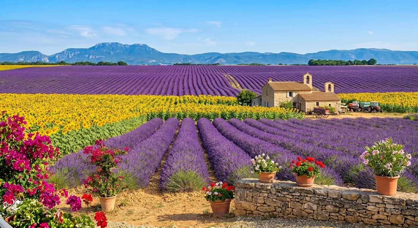 Valensole Plateau, Provence, France