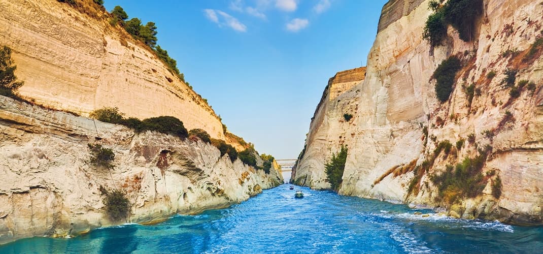 Corinth Canal, Greece