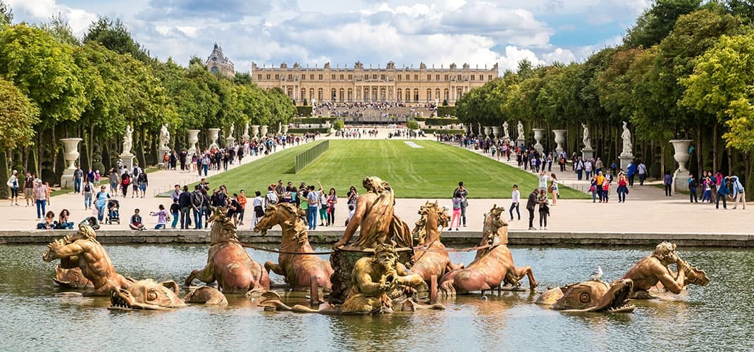 Apollo Fountain and Chateau, Versailles, France