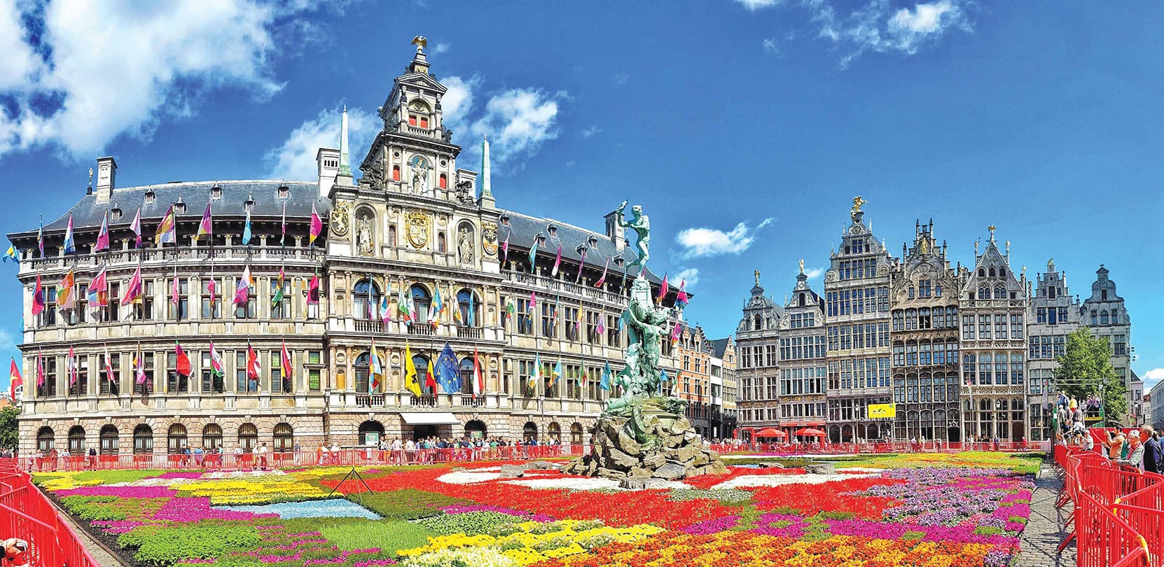 Flower Carpet and City Hall Antwerp