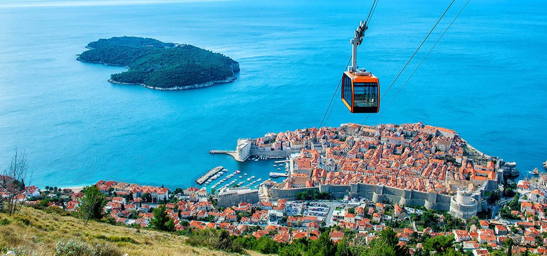 Cable Car, Dubrovnik, Croatia