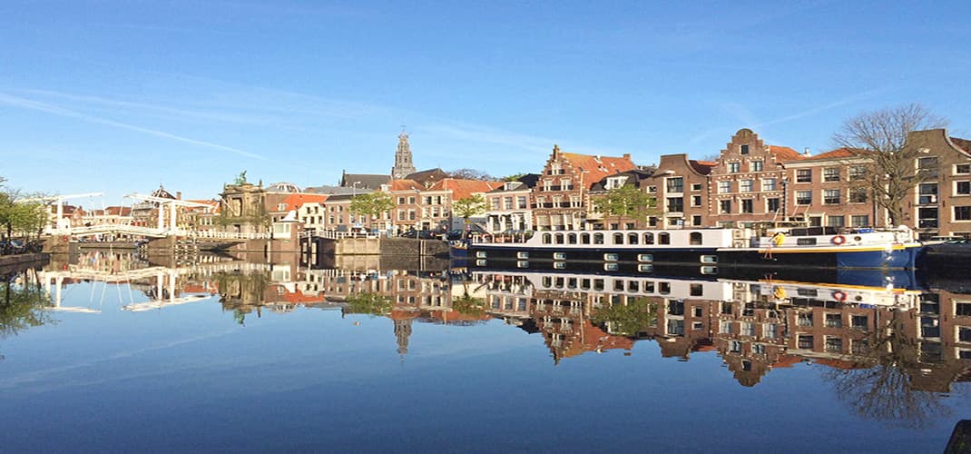 Moored in Haarlem, Netherlands