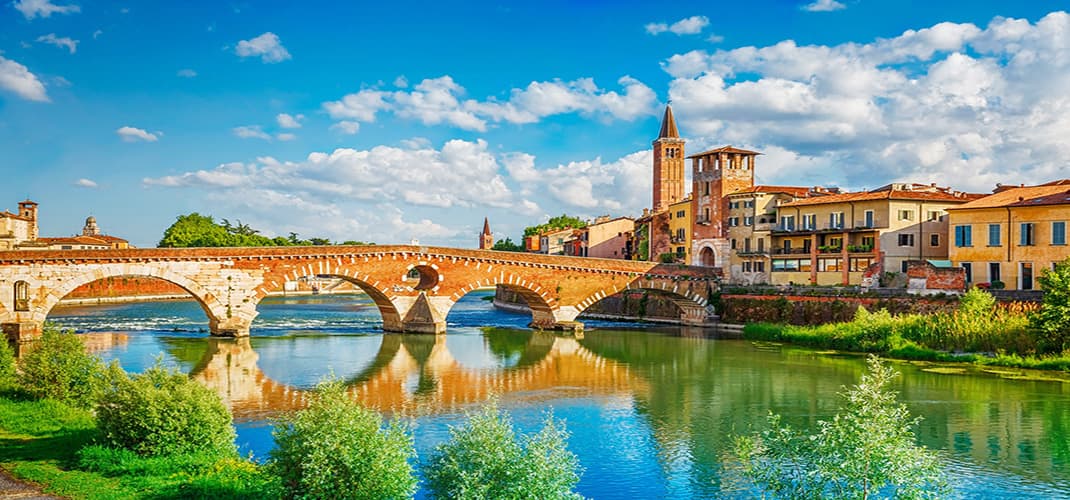 Ponte Pietra, Verona, Italy