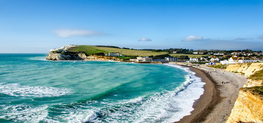Freshwater Bay, Isle of Wight, England