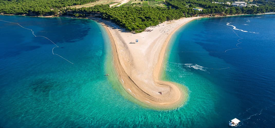 Golden Horn Beach, Bol, Croatia