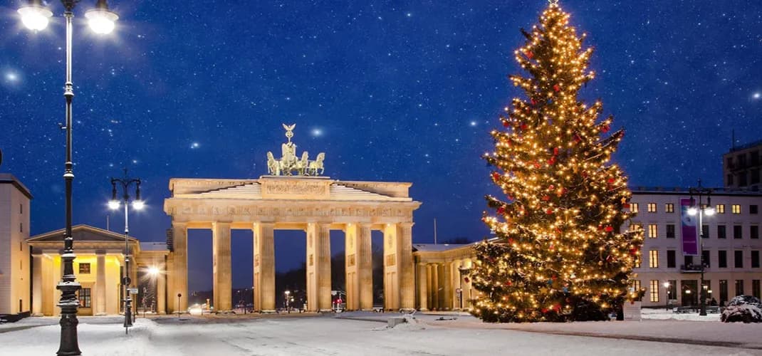 Christmas at the Brandenburg Gate, Berlin